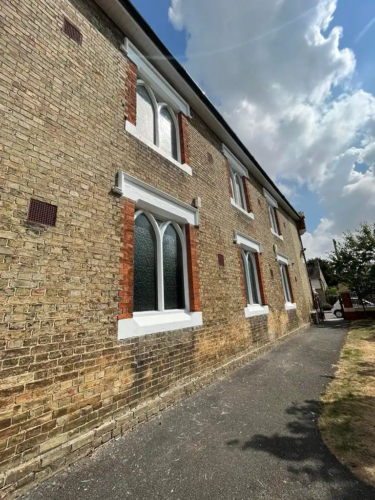 Warboys Baptist Church Painted Windows